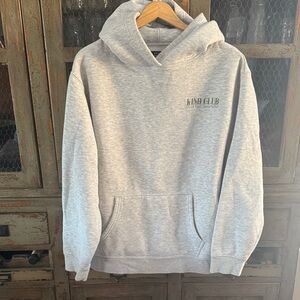Brunette The Label Light Gray Hoodie